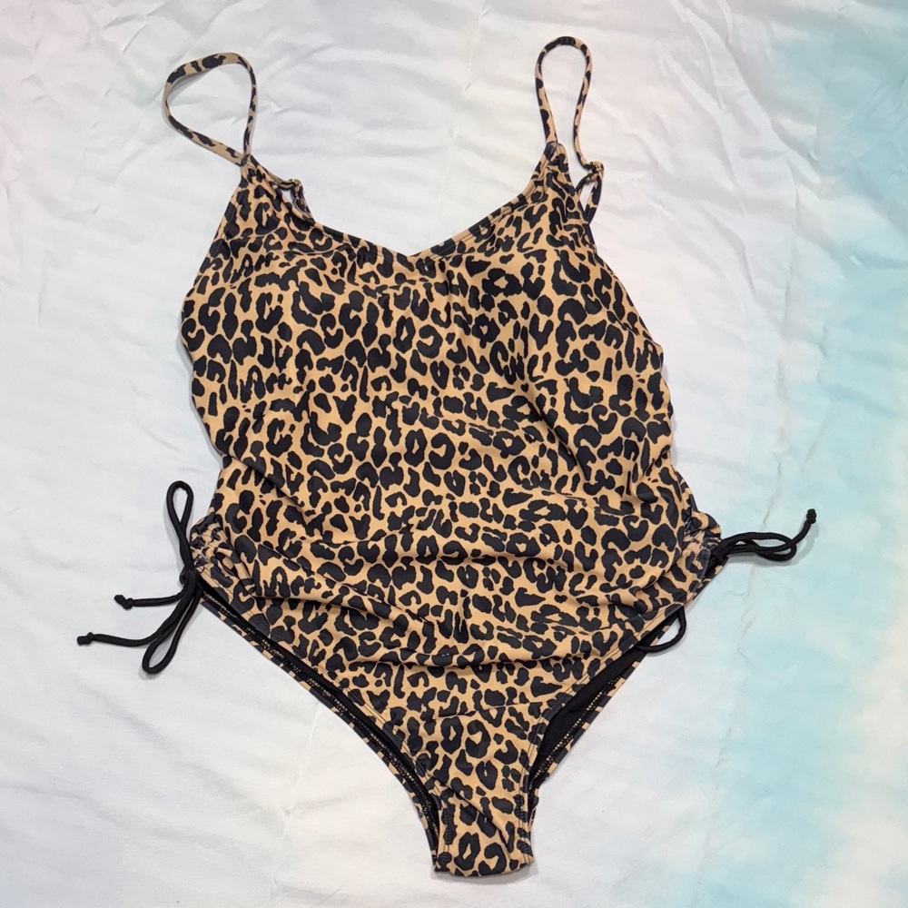 Kensie Animal Print Swimsuit